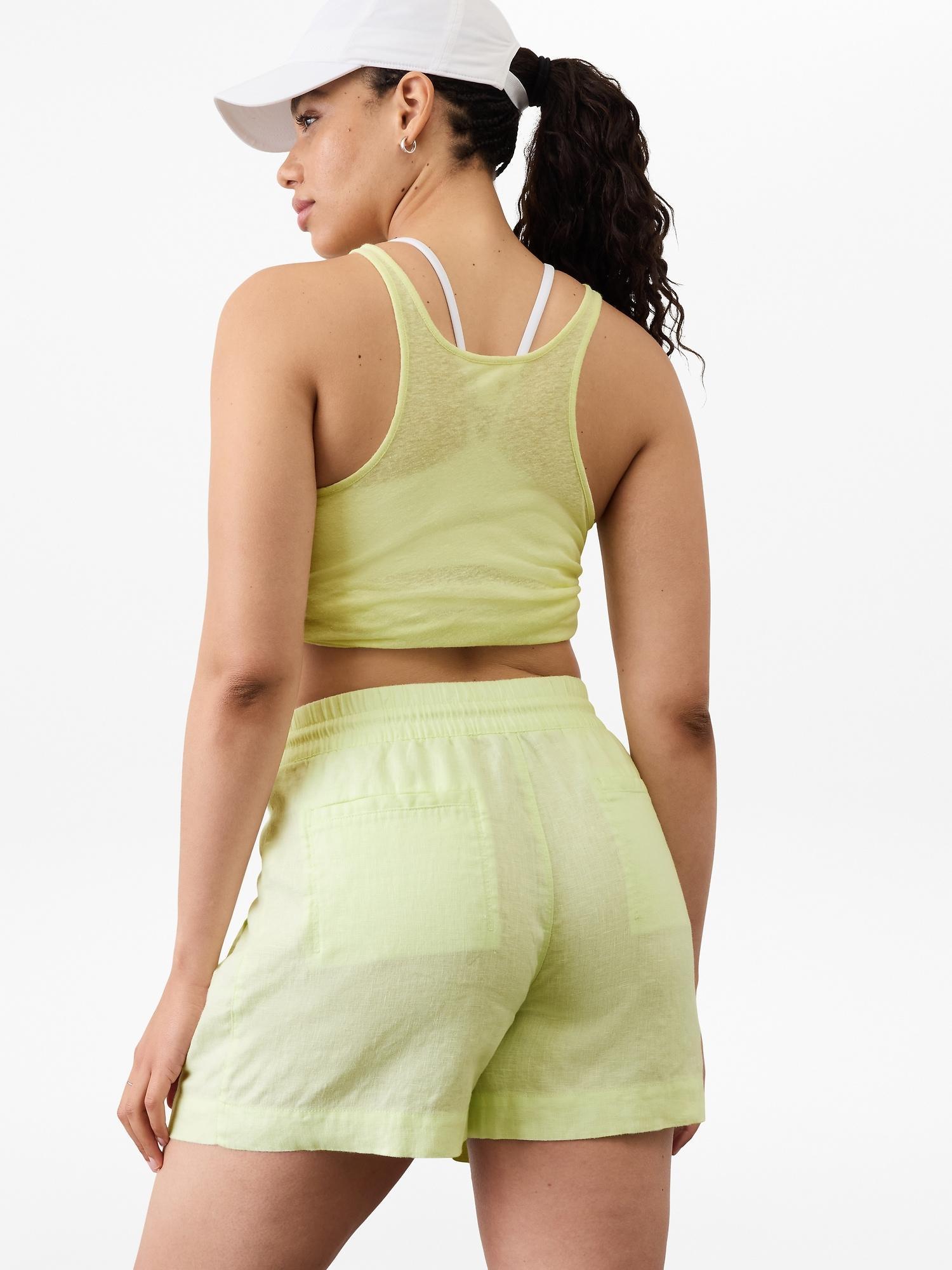 Retreat Linen Mid Rise Short Product Image