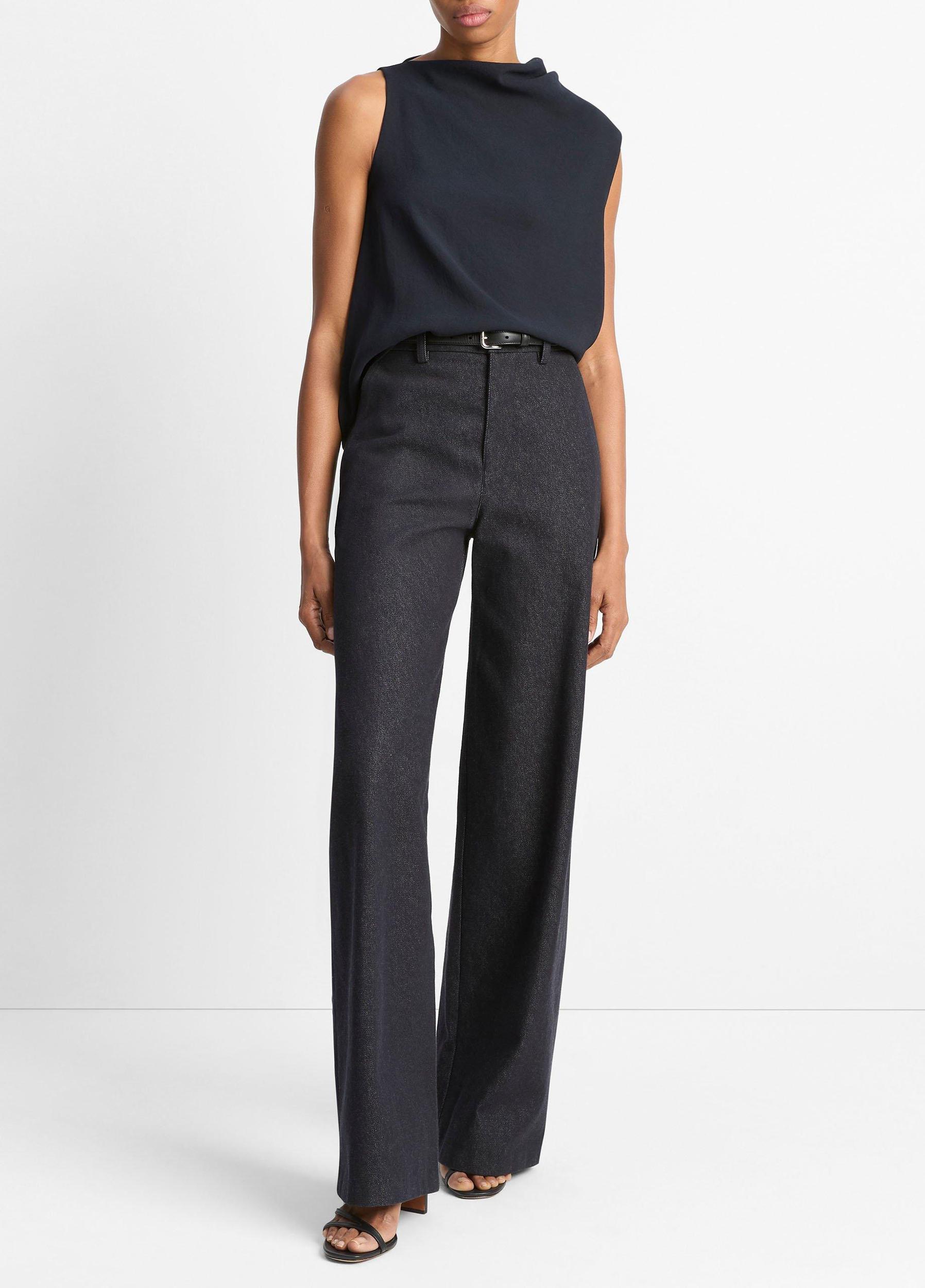 Asymmetrical Draped A-Line Top Product Image