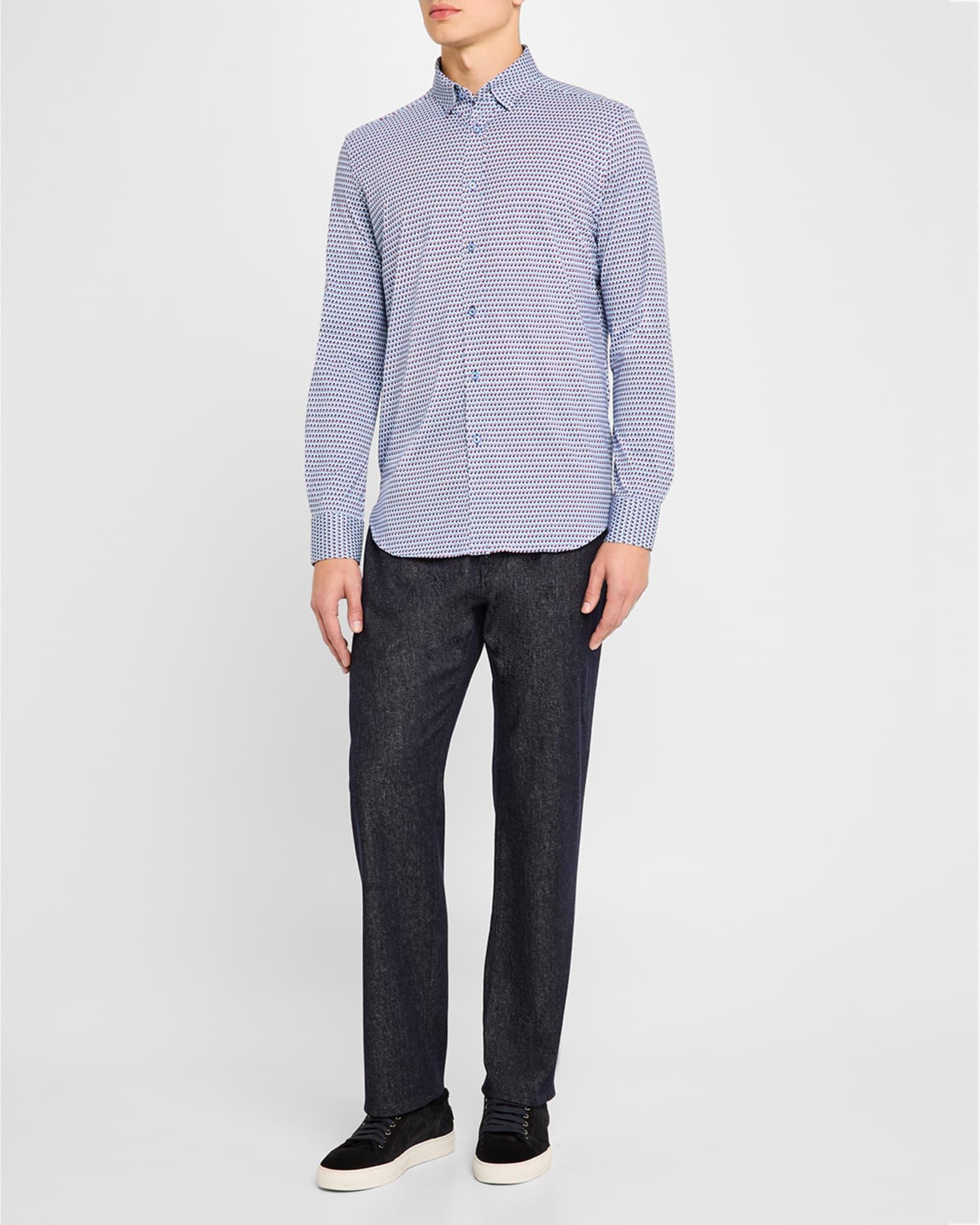Mens Marion Cotton-Stretch Sport Shirt Product Image
