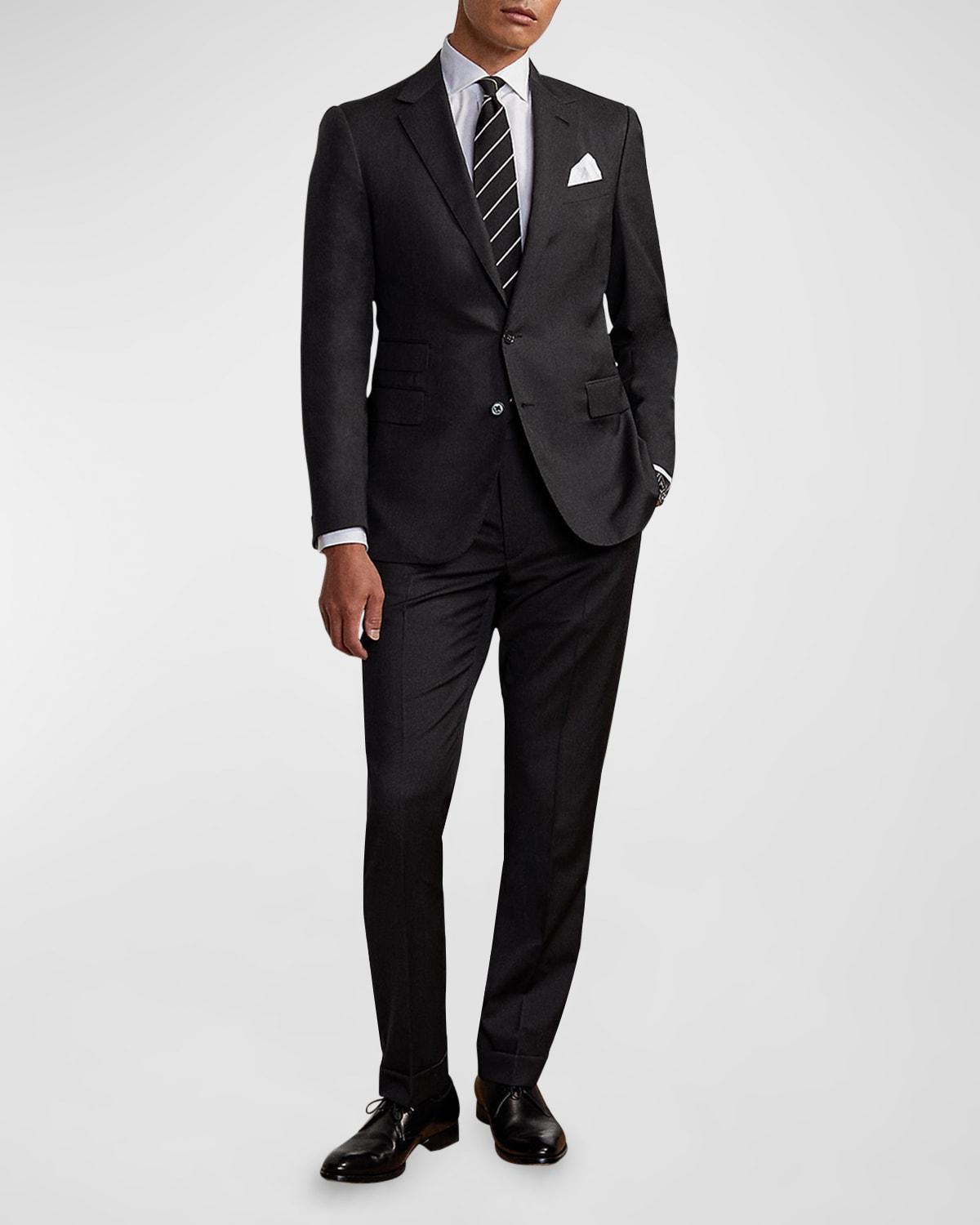 Mens Gregory Hand-Tailored Wool Serge Suit Product Image