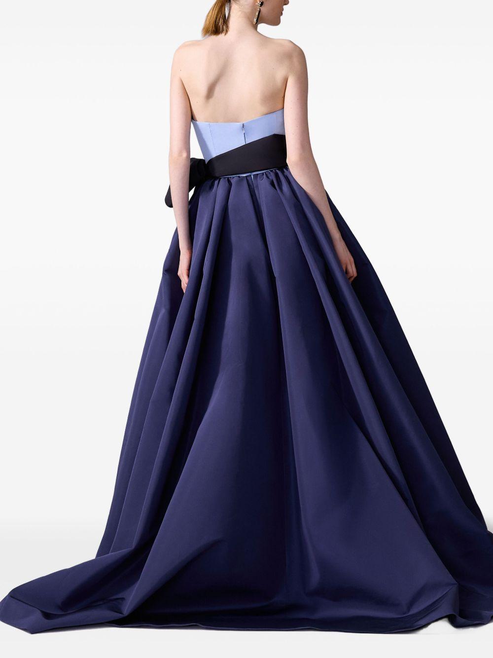 colourblock gown Product Image