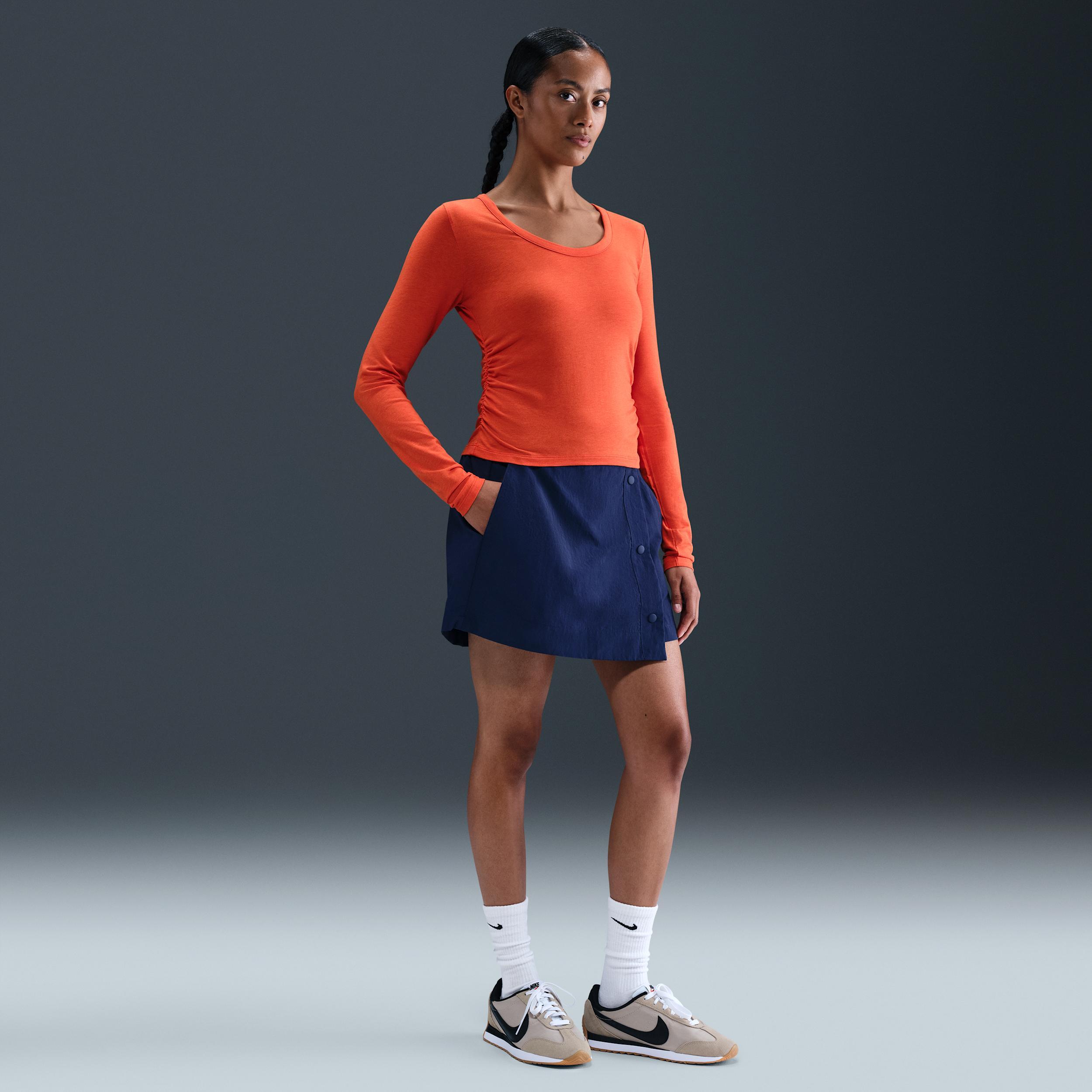 Women's Nike Sportswear Chill Knit Long-Sleeve Top Product Image