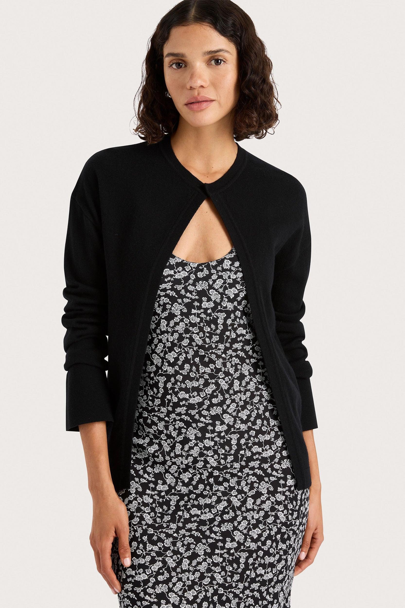 Olivia Maxi Dress Amaryllis Floral Black Product Image