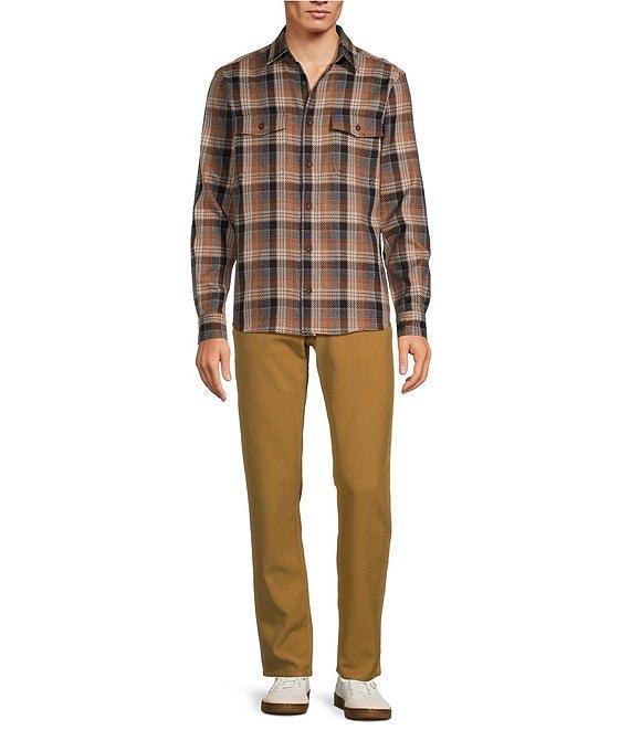 Rowm Long Sleeve 2 Pocket Jaspe Large Plaid Button Down Sport Shirt Product Image