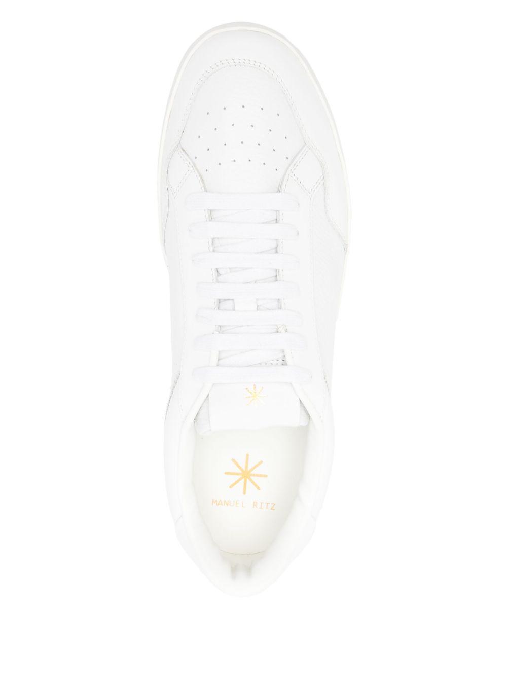 leather sneakers  Product Image