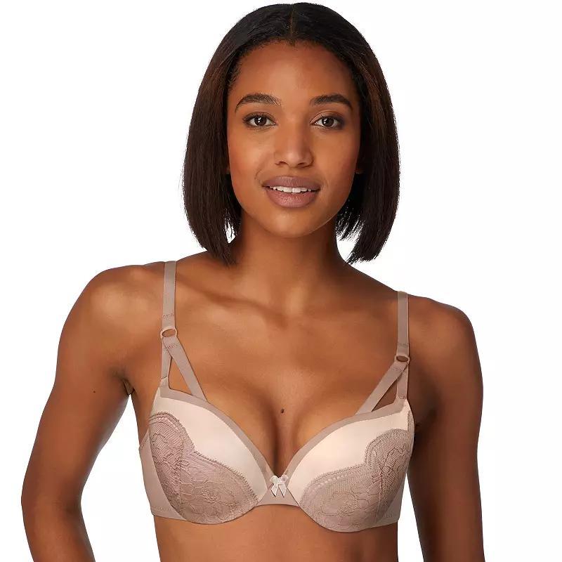 Maidenform Love the Lift Push Up & In Underwire Bra DM9900, Womens Evening Blush Ivory Product Image