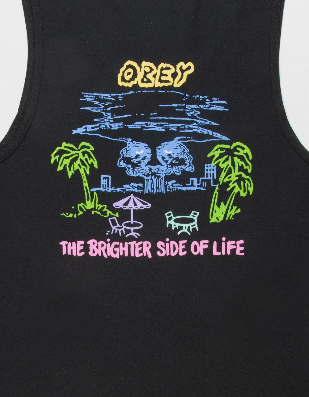 OBEY The Brighter Side Mens Tank Top - BLACK Product Image