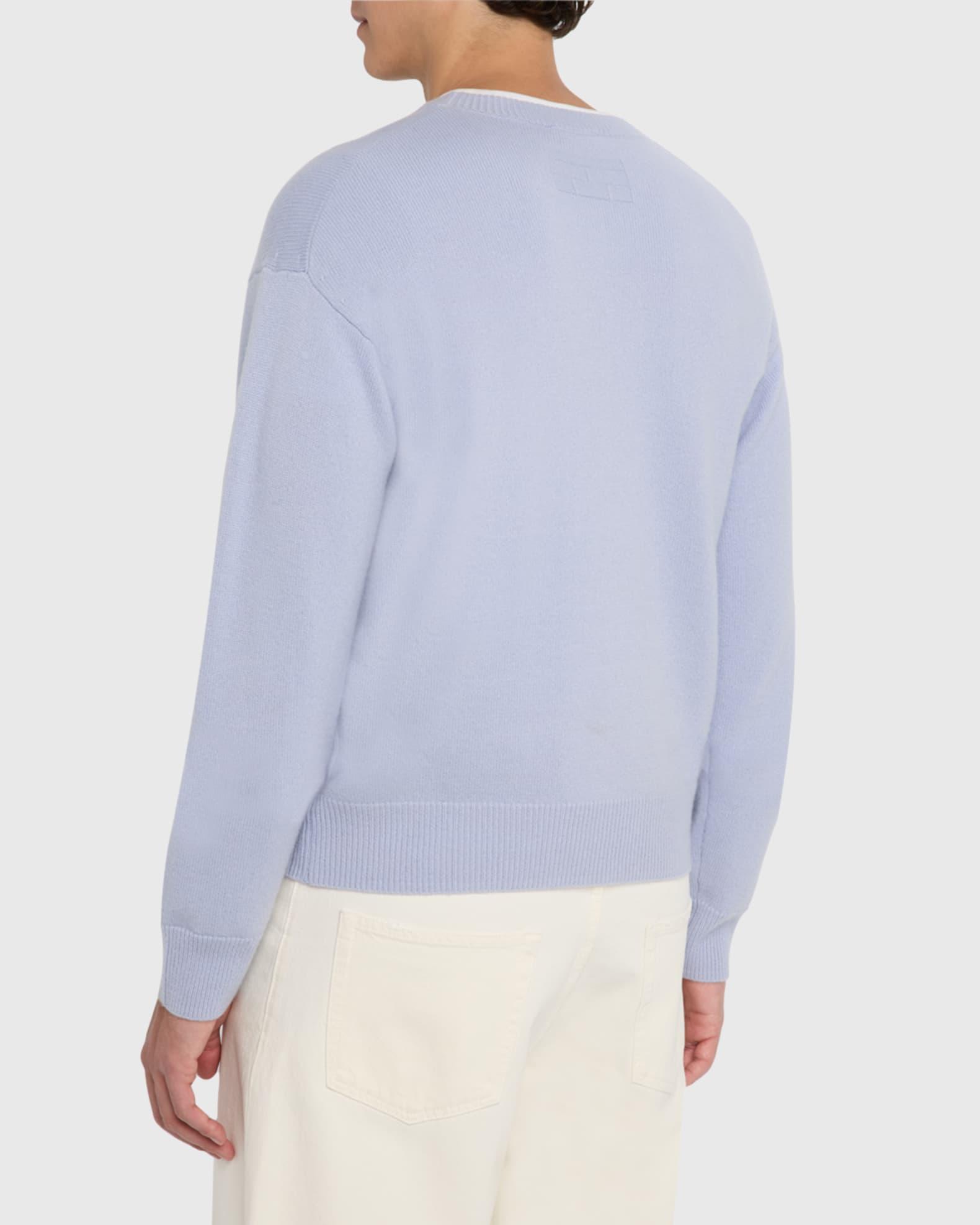 Mens Lightweight Cashmere Pullover Product Image