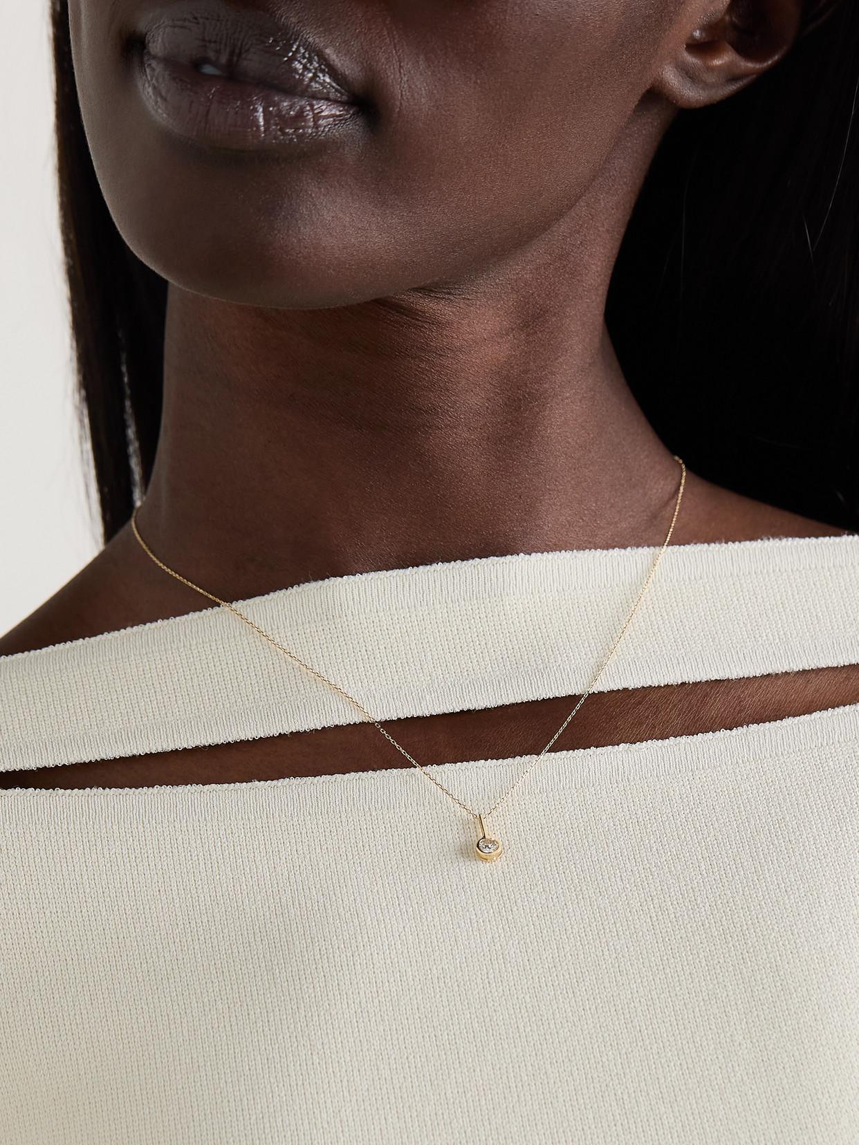 MATEO 14-karat Gold Diamond Necklace Product Image