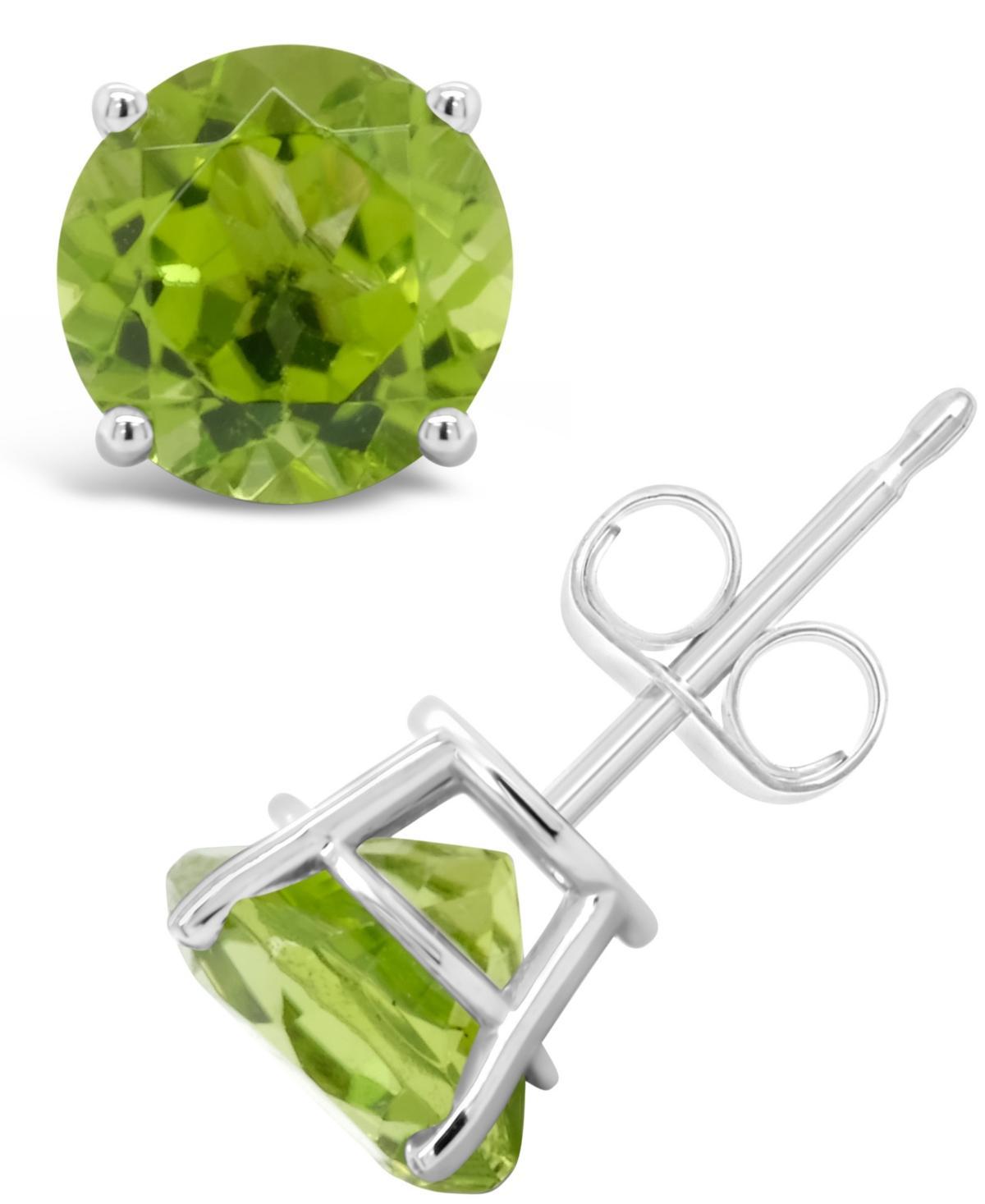Celebration Gems Sterling Silver African Amethyst Stud Earrings, Women's, Purple Product Image