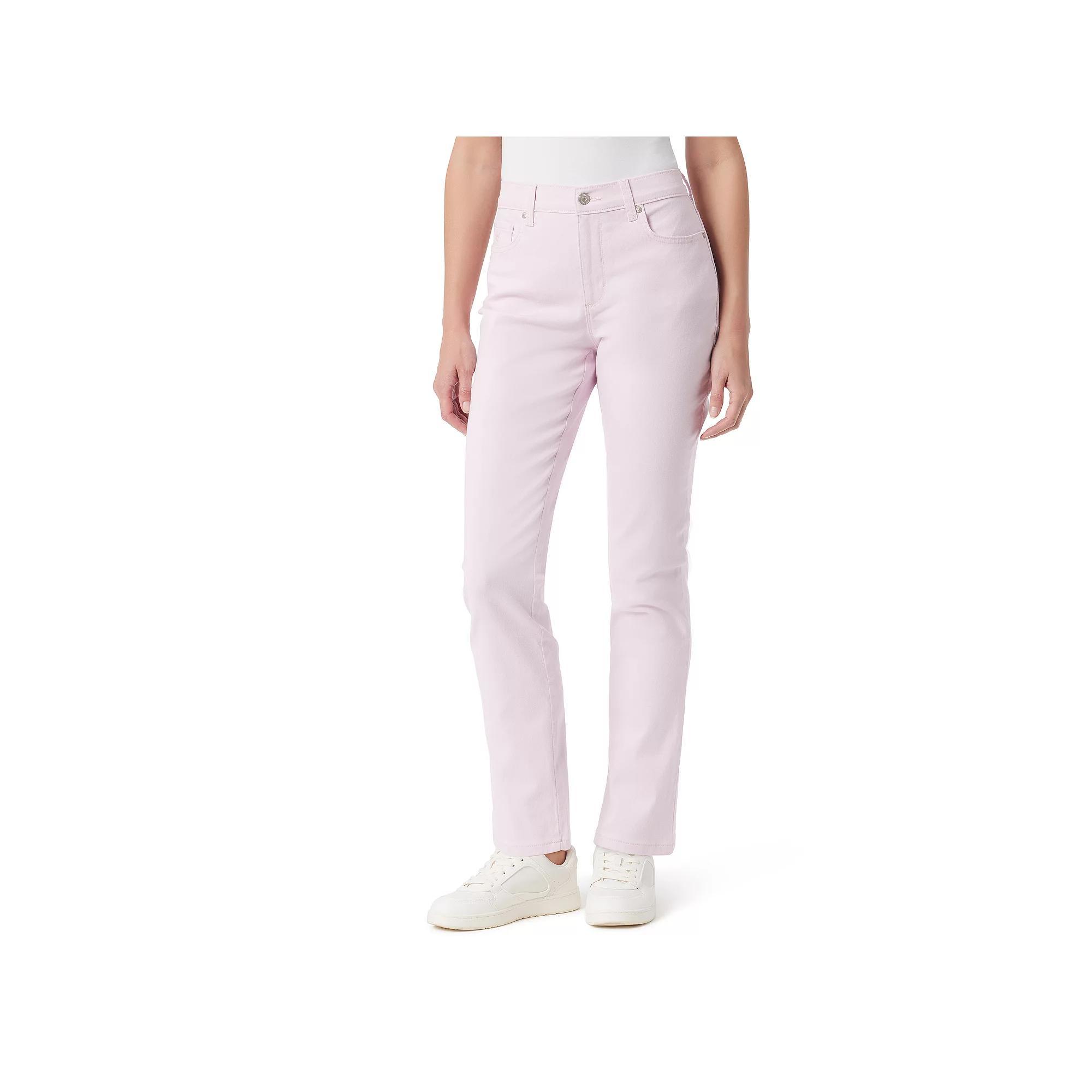 Women's Gloria Vanderbilt Amanda Classic Jeans, Size: 12 T/Large, Soft Peony Product Image