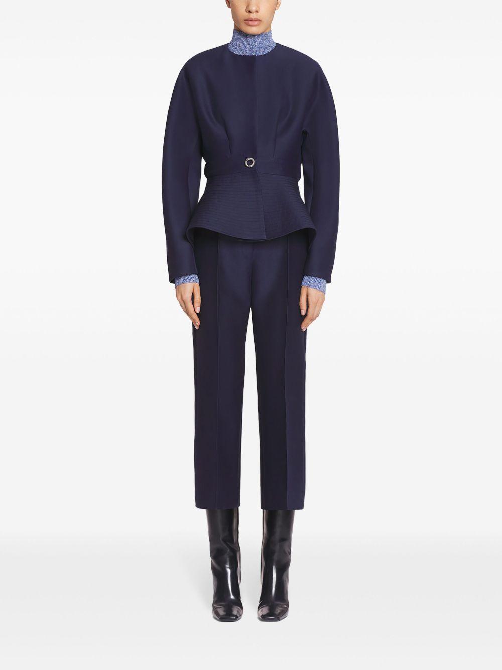 peplum-hem jacket Product Image