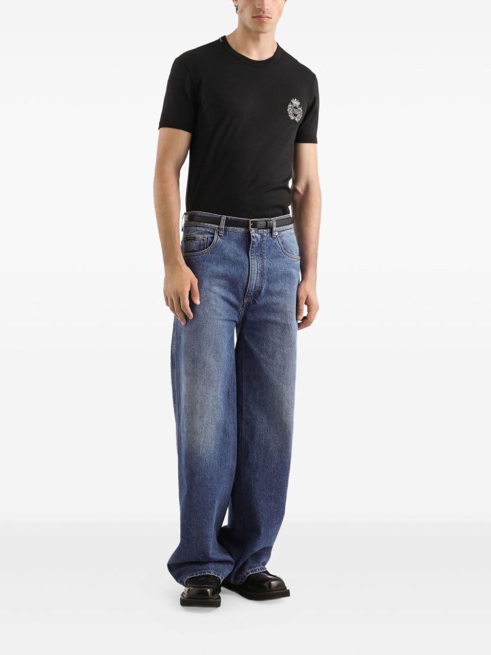 logo-embroidered T-shirt Product Image