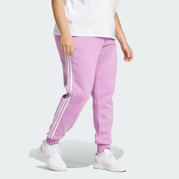 adidas Essentials 3 Stripes Fleece Jogger (Plus Size) Product Image