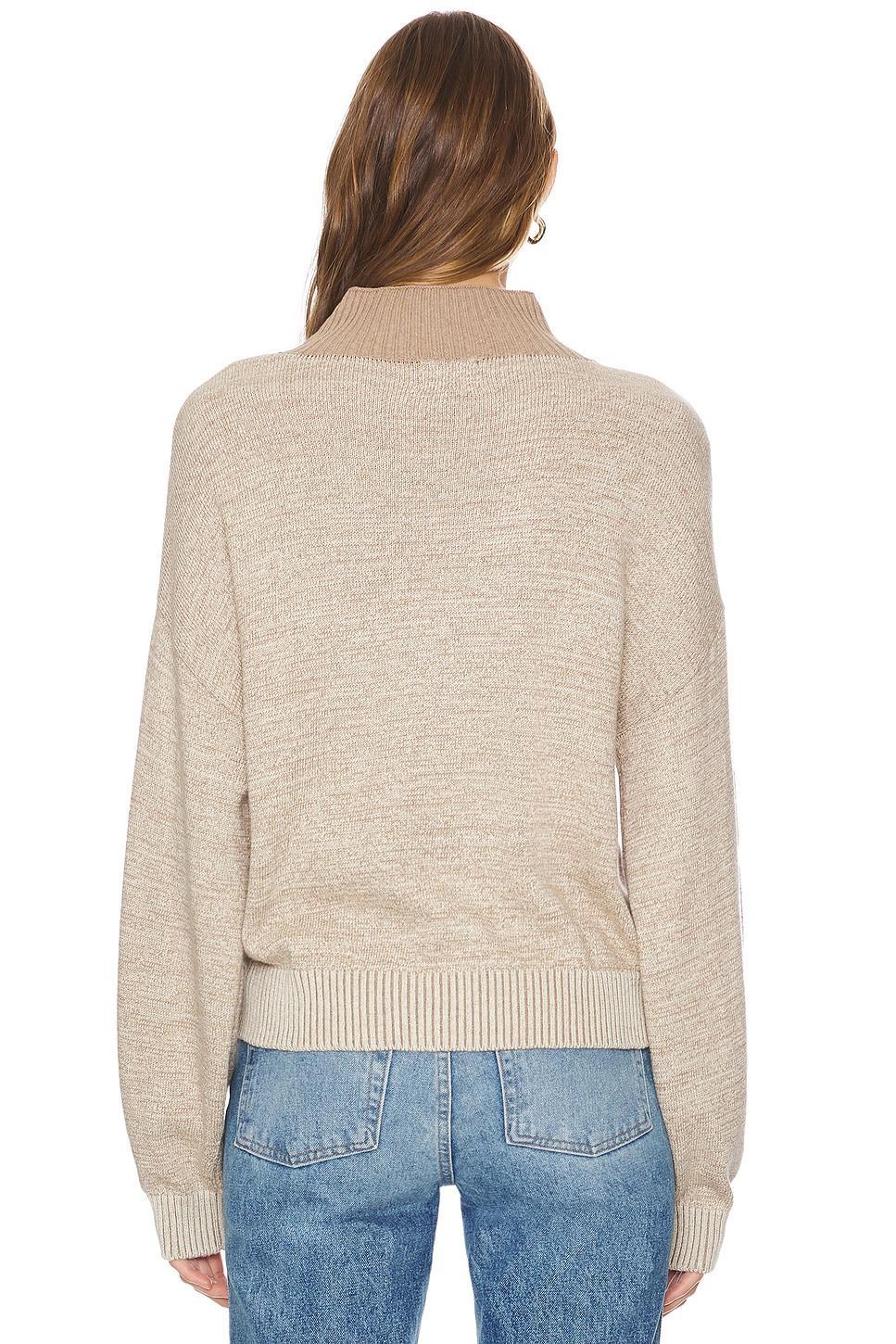 Organic Cashmere Funnel Sweater MONROW Product Image