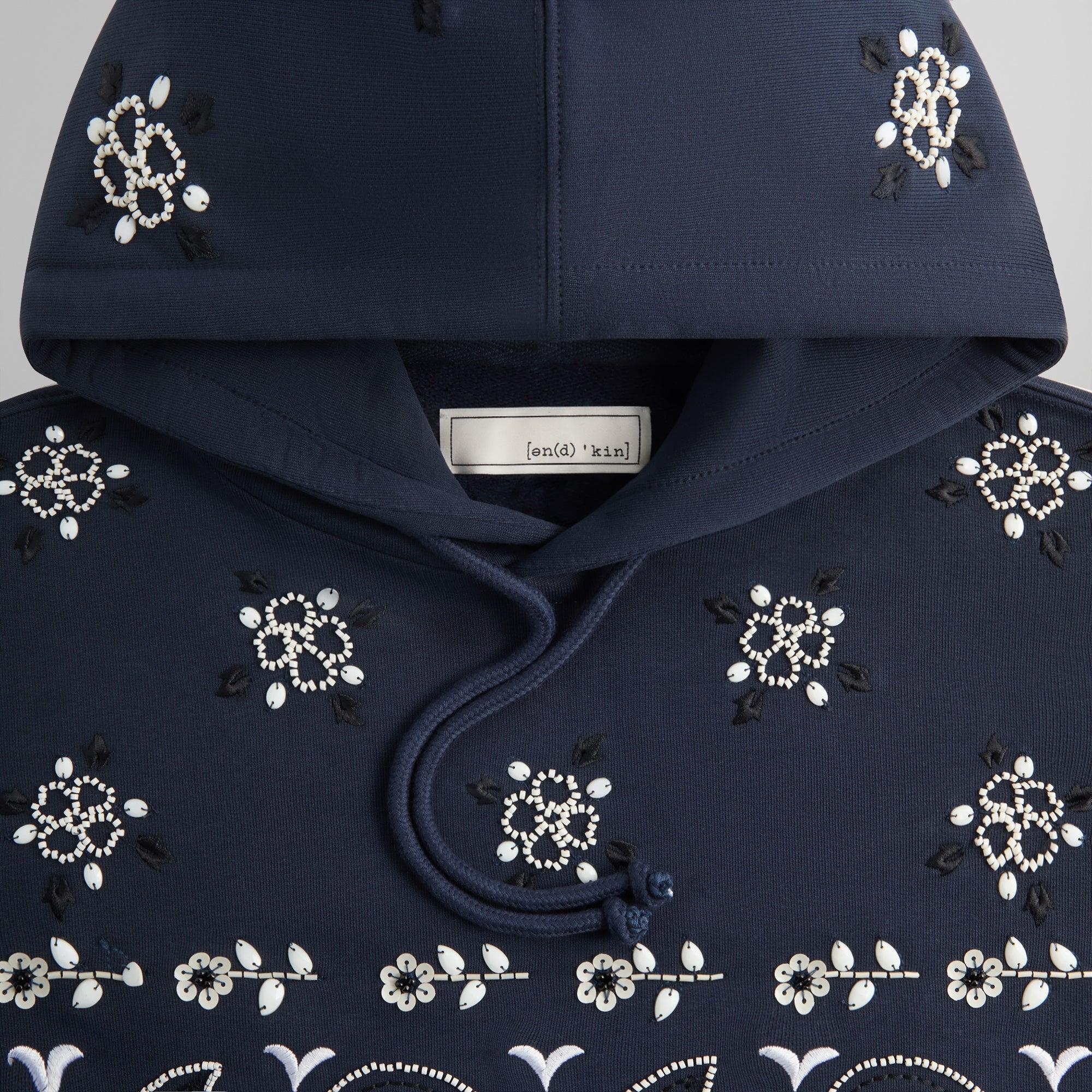 &Kin Paisley Floral Williams III Hoodie - Nocturnal Male Product Image