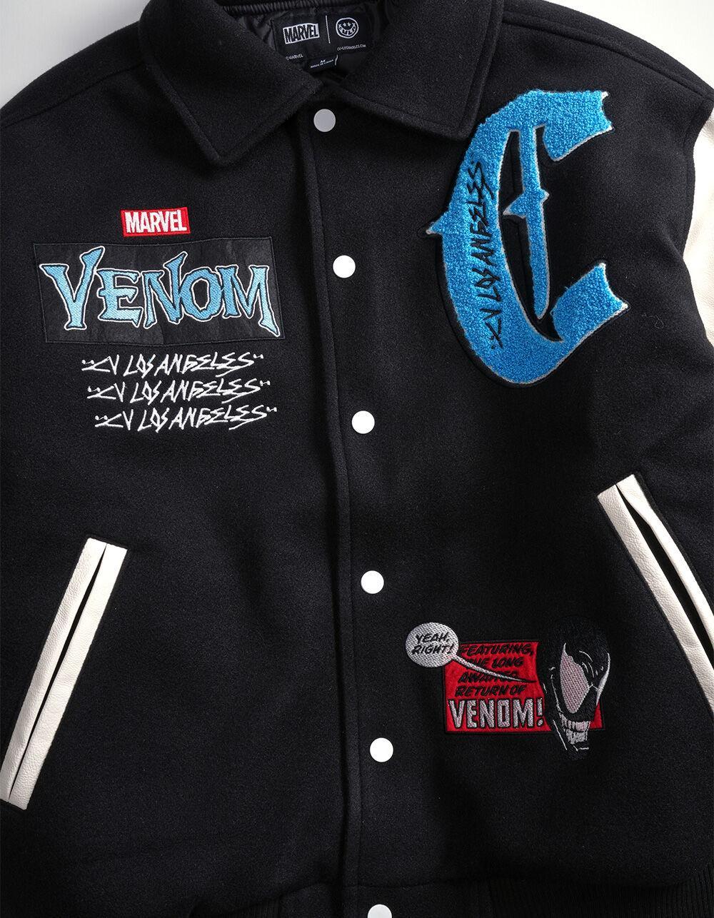 CVLA x Venom Breakout Mens Varsity Jacket - BLK/WHT Product Image