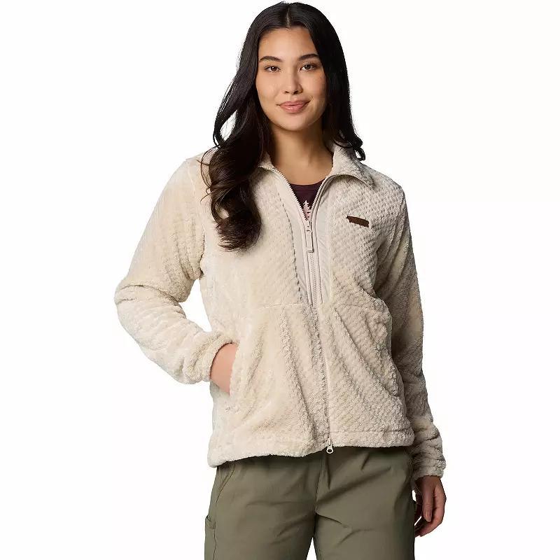 Women's Columbia Fire Side III Full Zip Jacket, Size: Large, Dark Grey Product Image