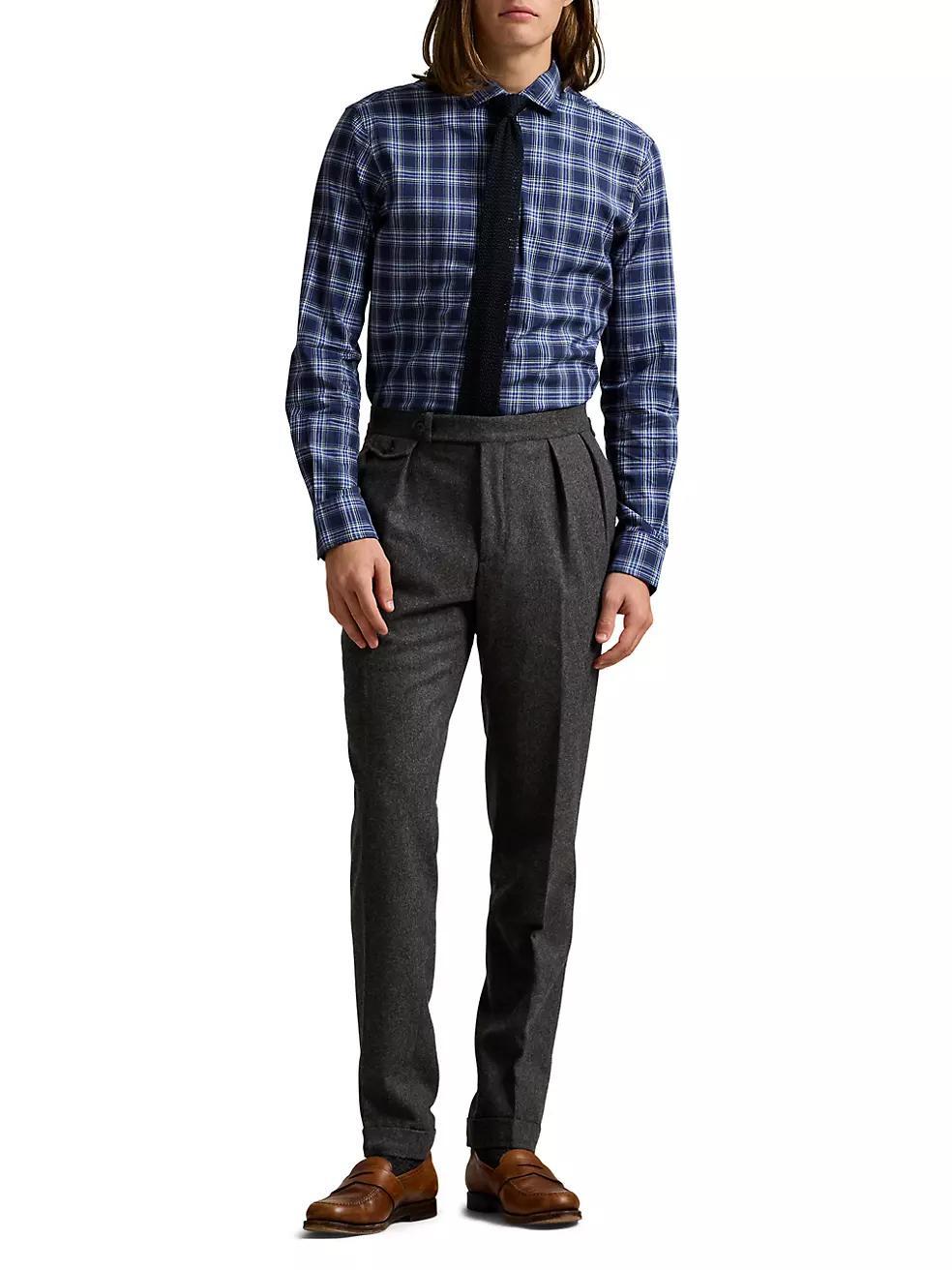 Tattersall Poplin Button-Down Shirt Product Image