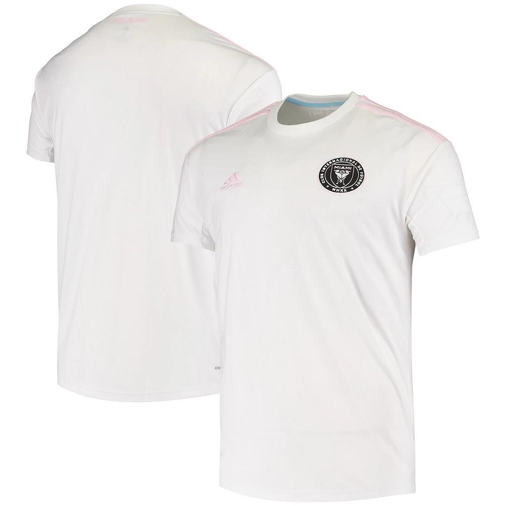 Mens adidas White Inter Miami CF 2020 Replica Blank Primary AEROREADY Jersey Product Image
