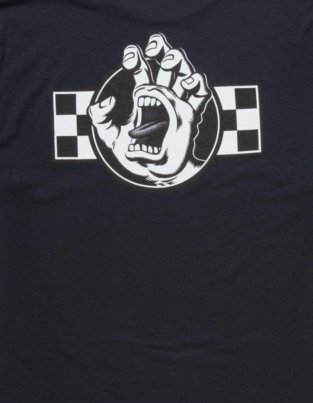 SANTA CRUZ Screaming Contest Mens Tee - BLACK Product Image