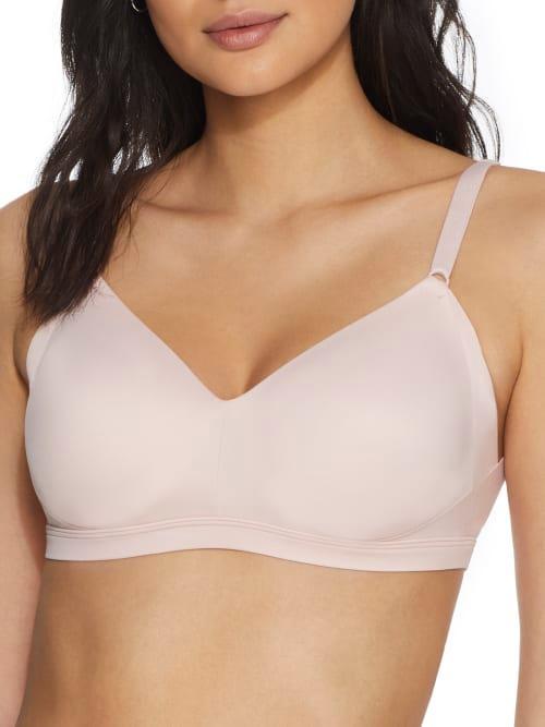 Warners No Side Effects® Underarm and Back-Smoothing Comfort Wireless Lift T-Shirt Bra RN2231A, Women's, Size: 3XL, Mink Product Image