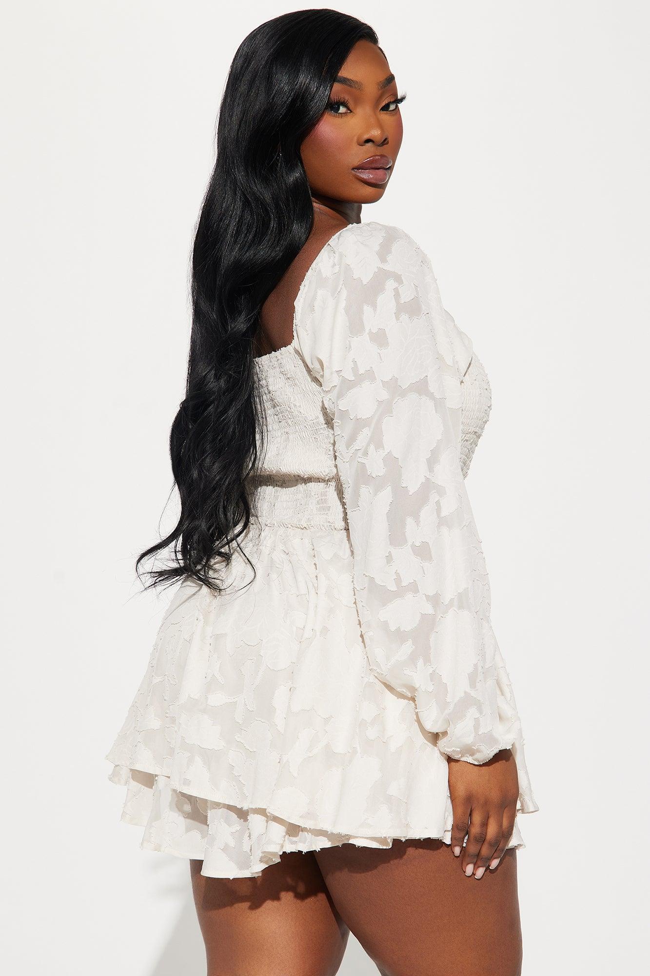 Match My Energy Romper - Cream Product Image
