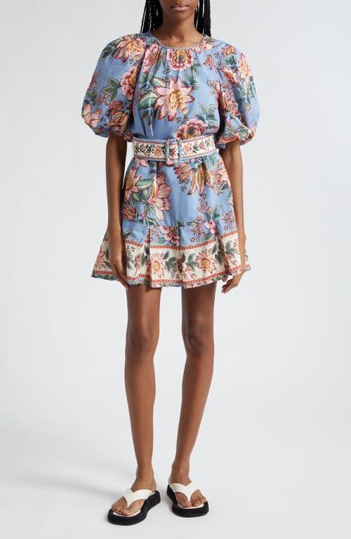 Farm Rio Wonderful Bouquet Mini Dress Product Image
