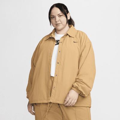 Womens Nike Sportswear Essential Oversized UV Woven Coaches Jacket (Plus Size) Product Image