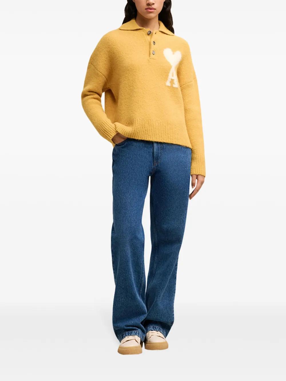 Ami De Coeur polo sweater  Product Image