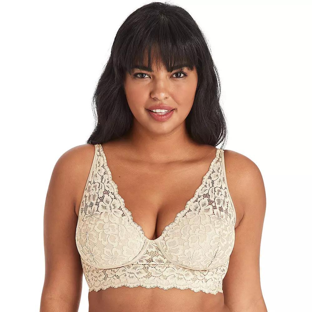 Maidenform Women's Casual Comfort Bralette - Beige 34B Product Image