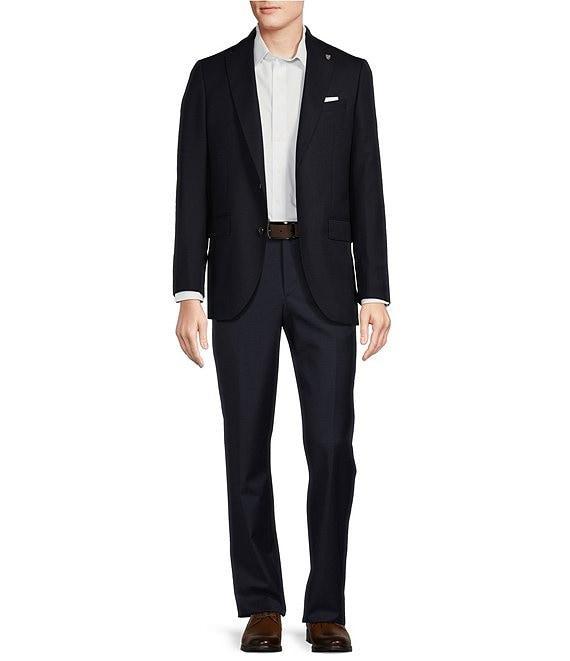 Cremieux Modern Fit Solid Hopsack Pattern Sport Coat Product Image
