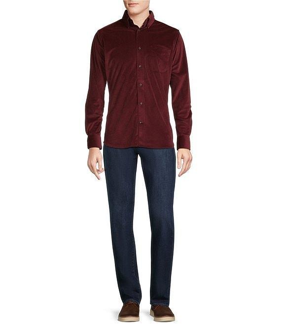 Cremieux Blue Label Solid Corduroy Long Sleeve Woven Shirt Product Image