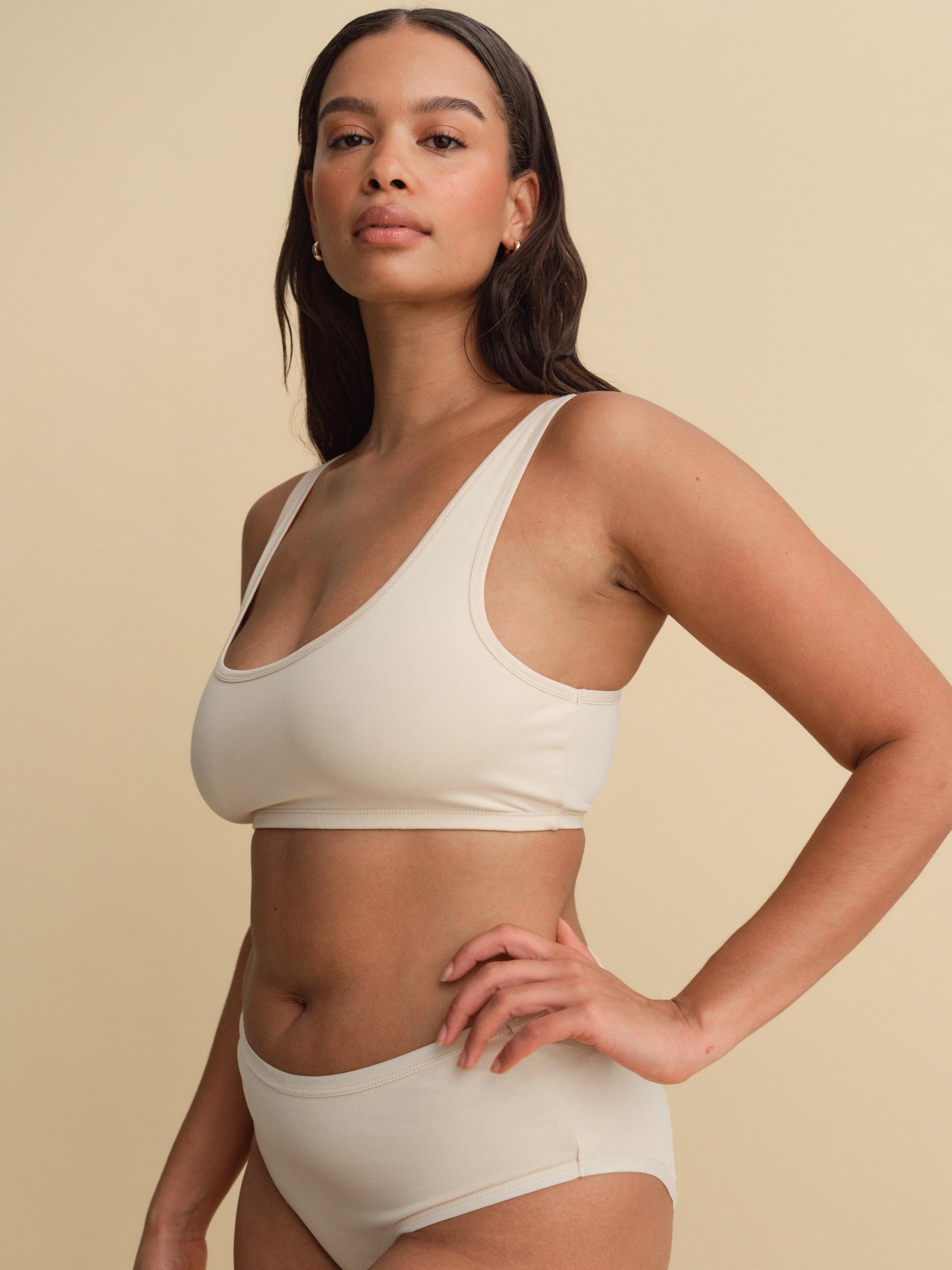 Organic Comfort Scoop Bralette Female Product Image