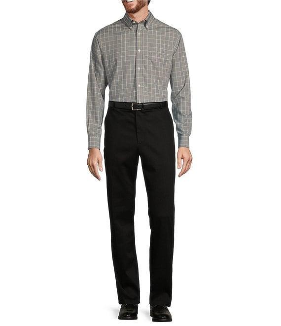 Gold Label Roundtree & Yorke Big & Tall Non-Iron Plaid Sport Shirt Product Image