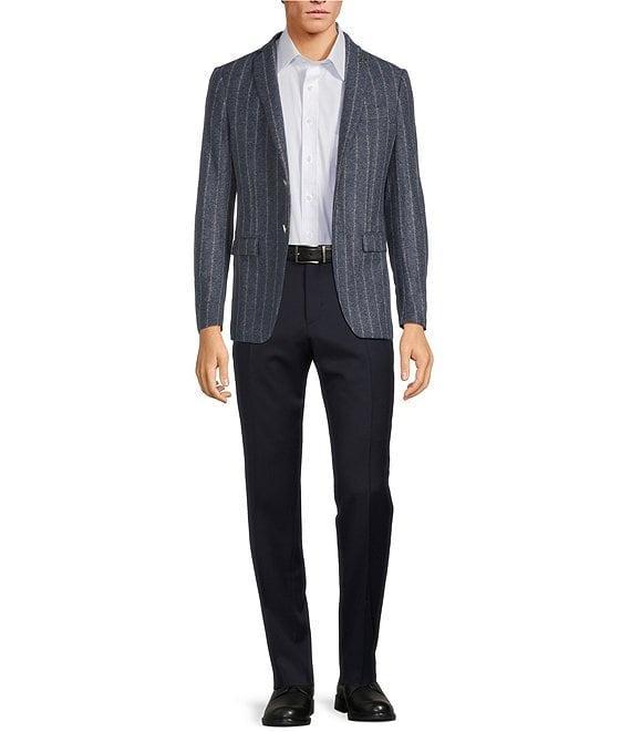 John Varvatos Signature Slim Fit Stripe Pattern Sport Coat Product Image