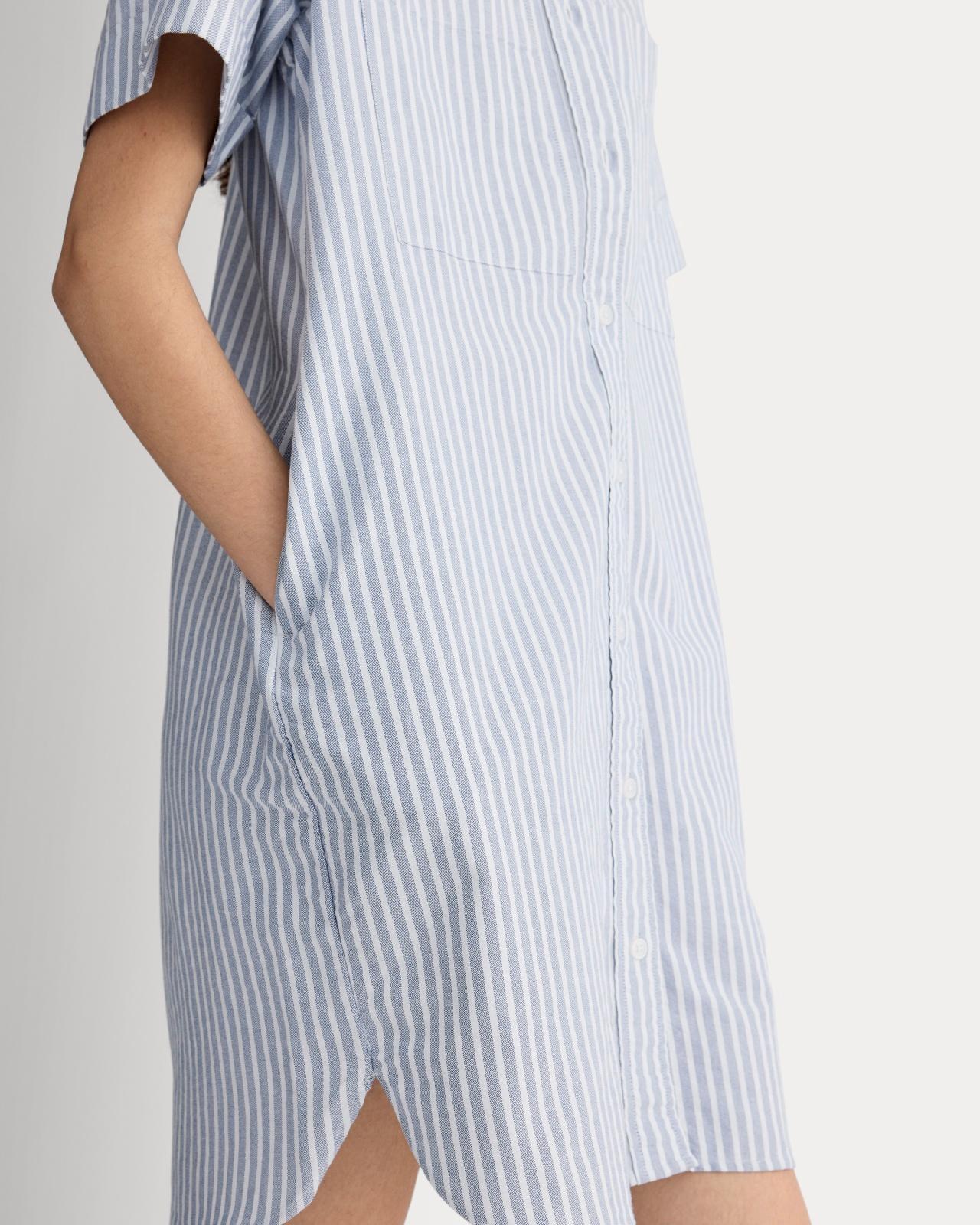 The Oxford Short-Sleeve Shirt Dress Product Image