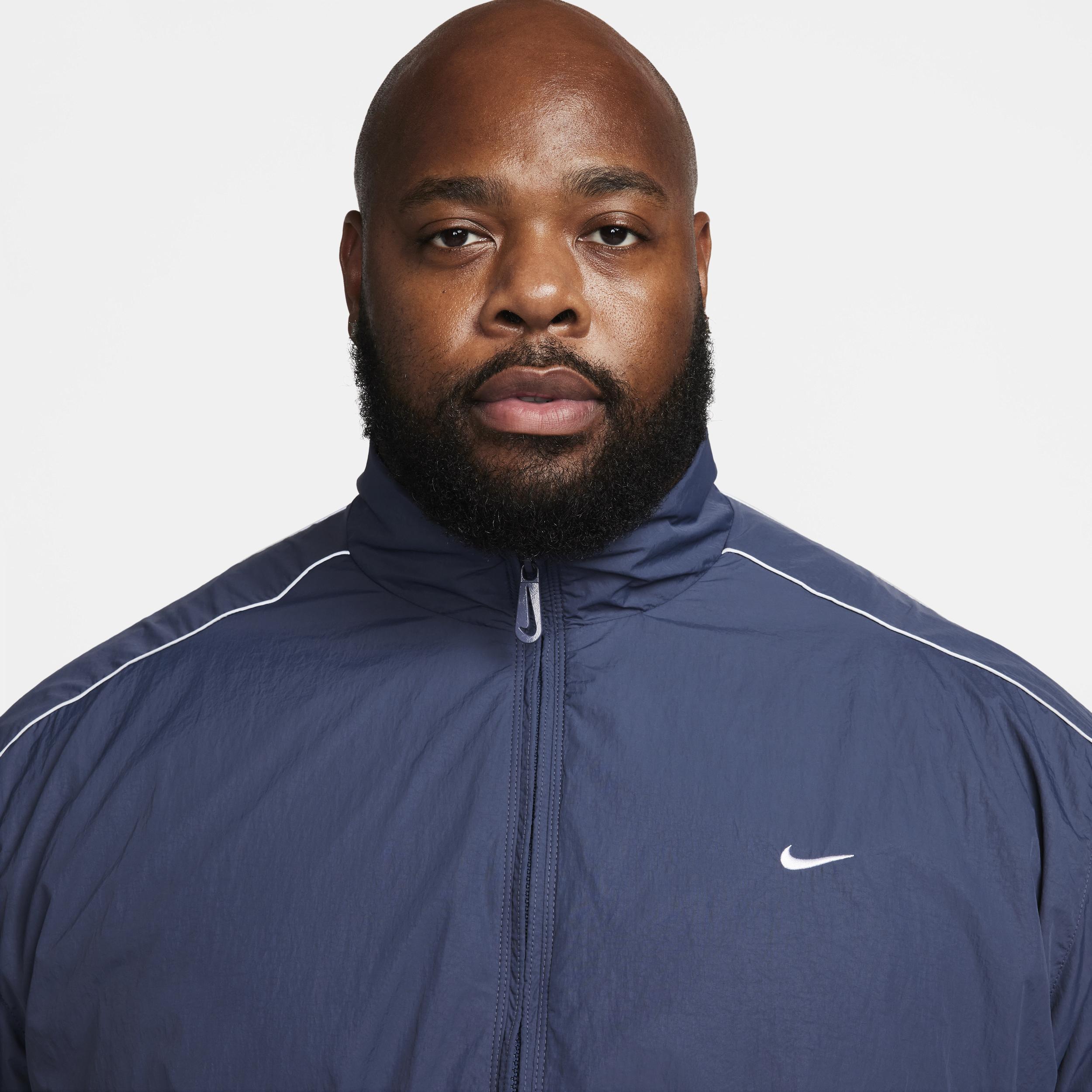 Nike Mens Sportswear Solo Swoosh Woven Track Jacket Product Image