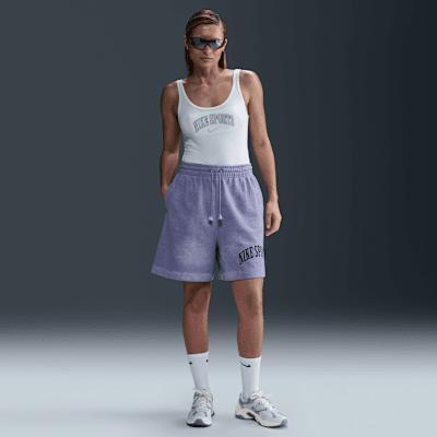 Women's Nike Sportswear Phoenix Fleece High-Waisted French Terry Shorts Product Image