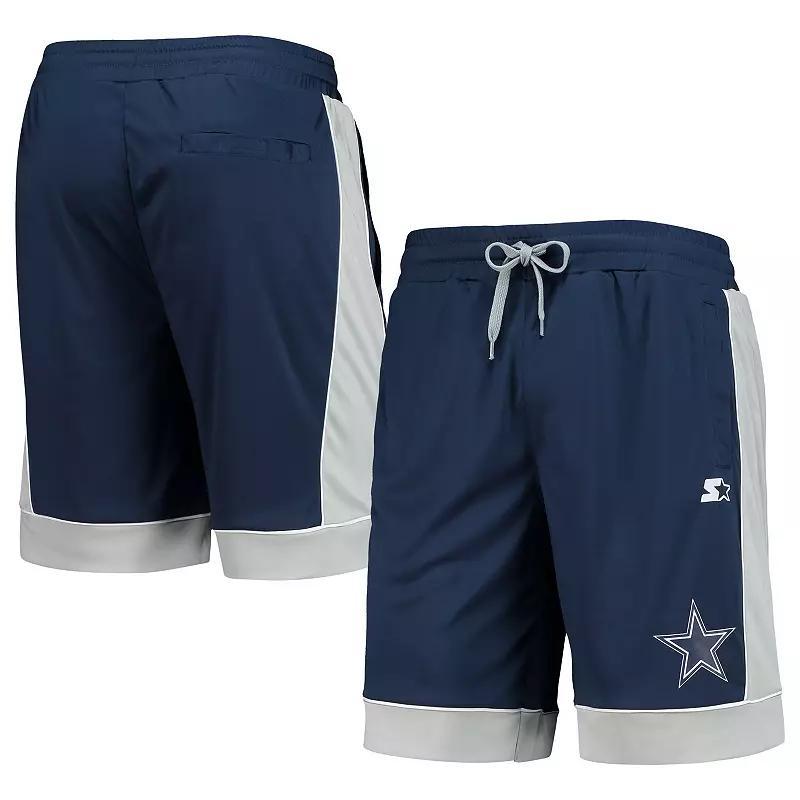 Men's G-III Sports by Carl Banks Navy/Gray Dallas Cowboys Fan Favorite Fashion Shorts, Size: Small, Blue Product Image