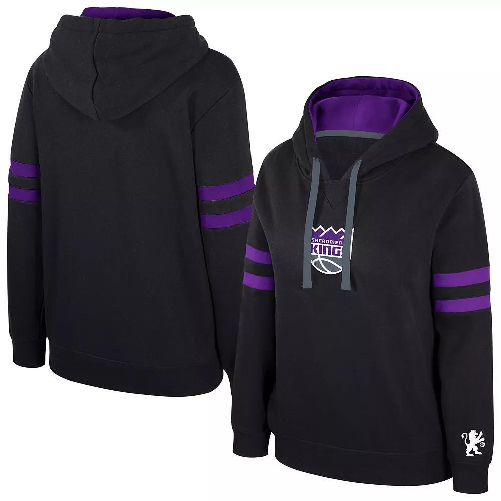 Women's Stadium Essentials Black Sacramento Kings Road Game Pullover Hoodie, Size: Small, Kng Black Product Image