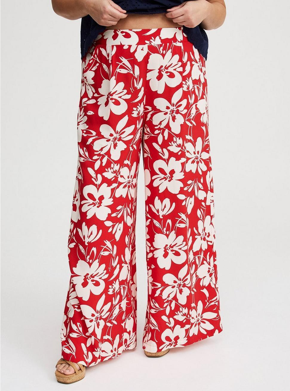 Pull-On Wide Leg Pant Product Image