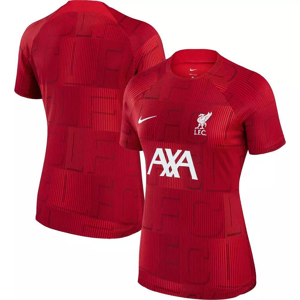 Women's Nike Red Liverpool 2023 Pre-Match Top, Size: XL, Lvp Red Product Image