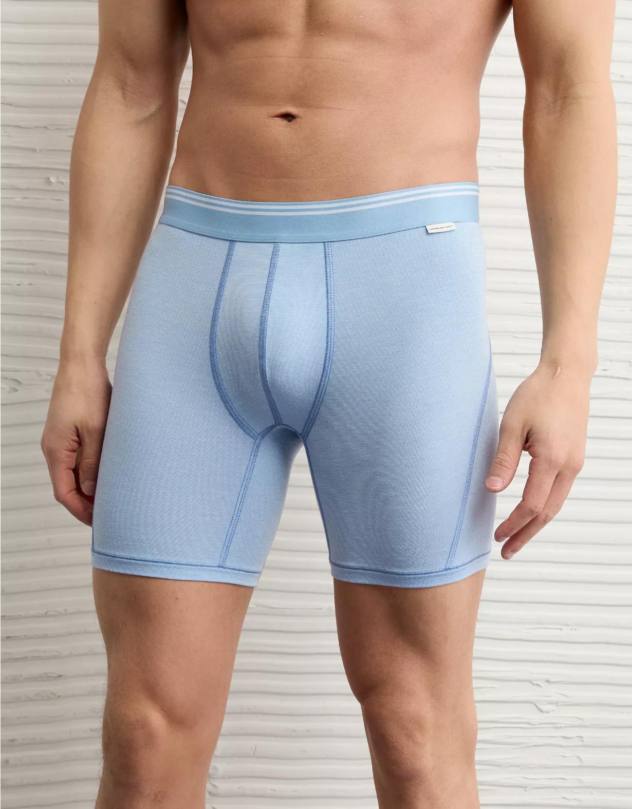AEO Men's Eggplant 6" Ultra Soft Boxer Brief Product Image