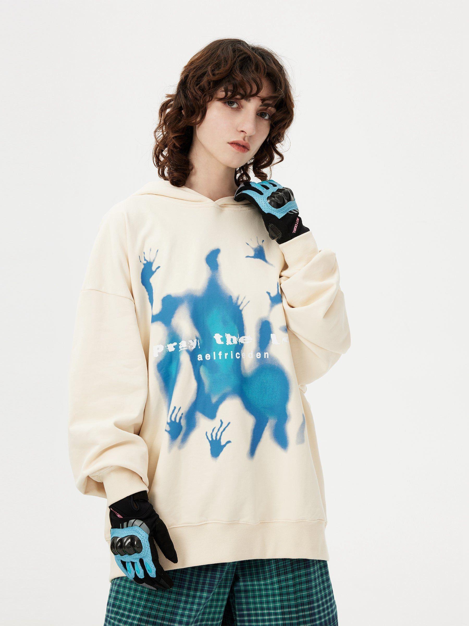 Aelfric Eden Abstraction Shadow Graphic Hoodie Product Image