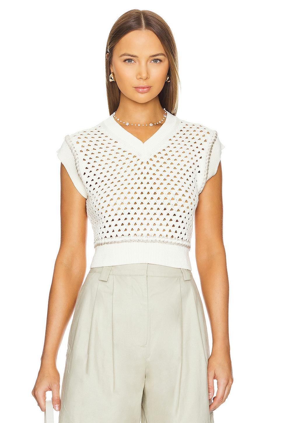 Mesh Crop Vest Guest In Residence Product Image