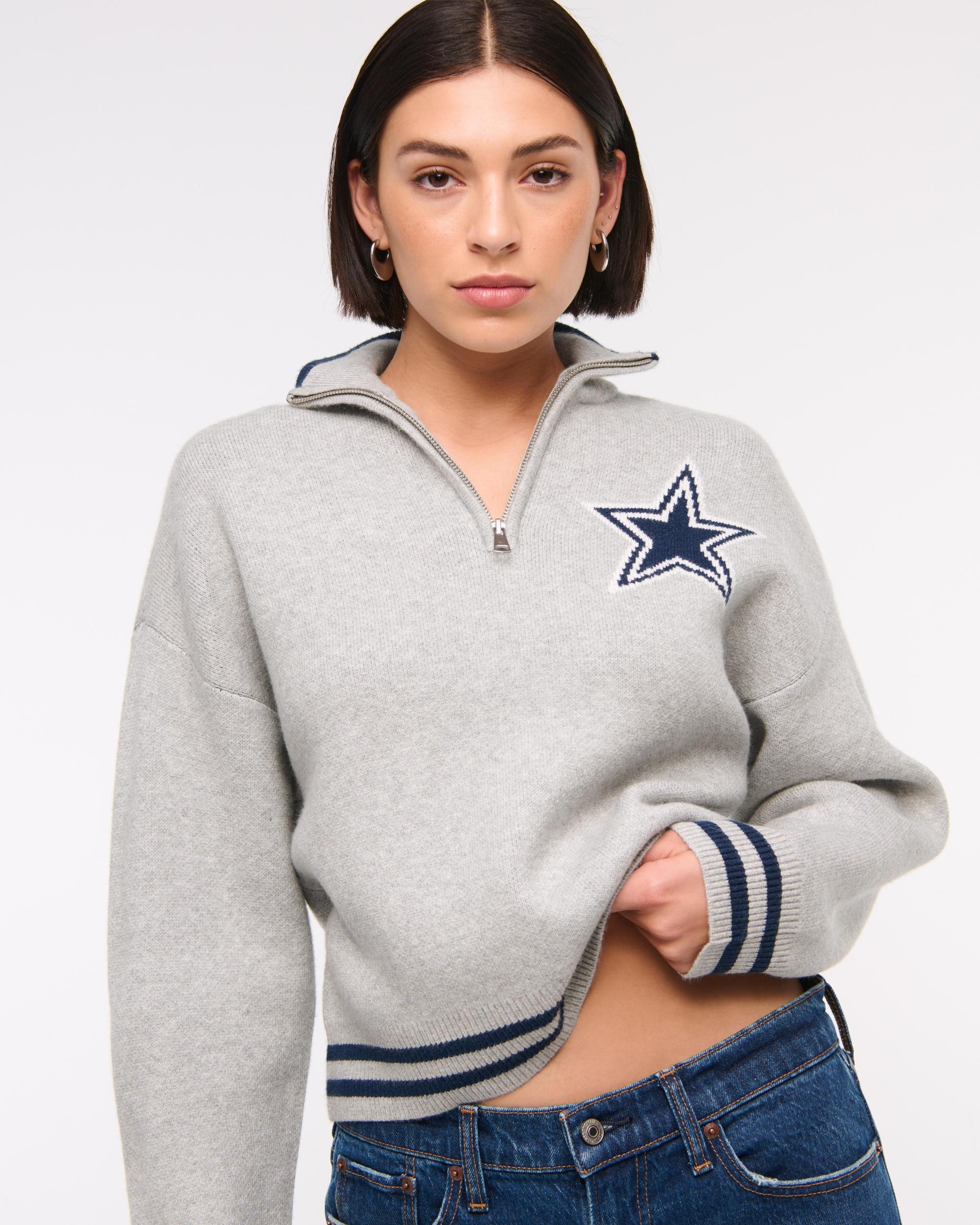 Dallas Cowboys LuxeLoft Half-Zip Product Image