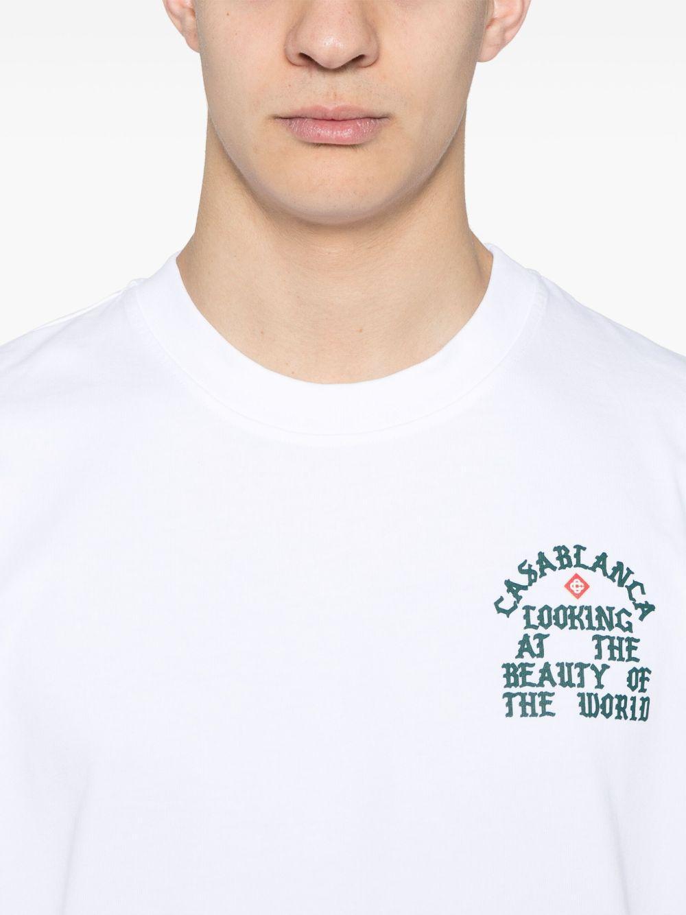 Looking At The Beauty Of The World T-shirt Product Image