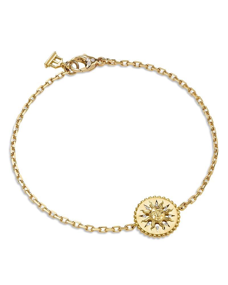 Temple St. Clair 18K Yellow Gold & Diamond Orbit Link Bracelet Product Image