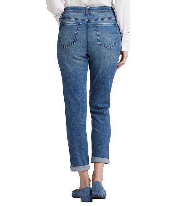 NYDJ Margot Rolled Cuff Girlfriend Jeans Product Image